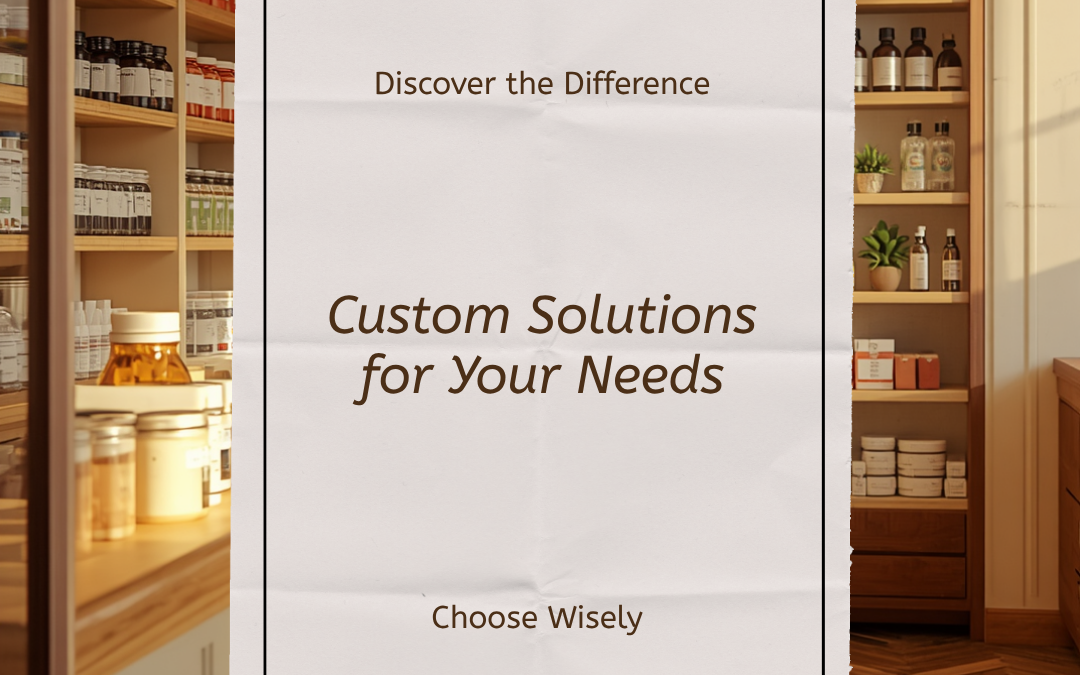 Compounding Pharmacy vs Retail Pharmacy — Lynnity blog hero
